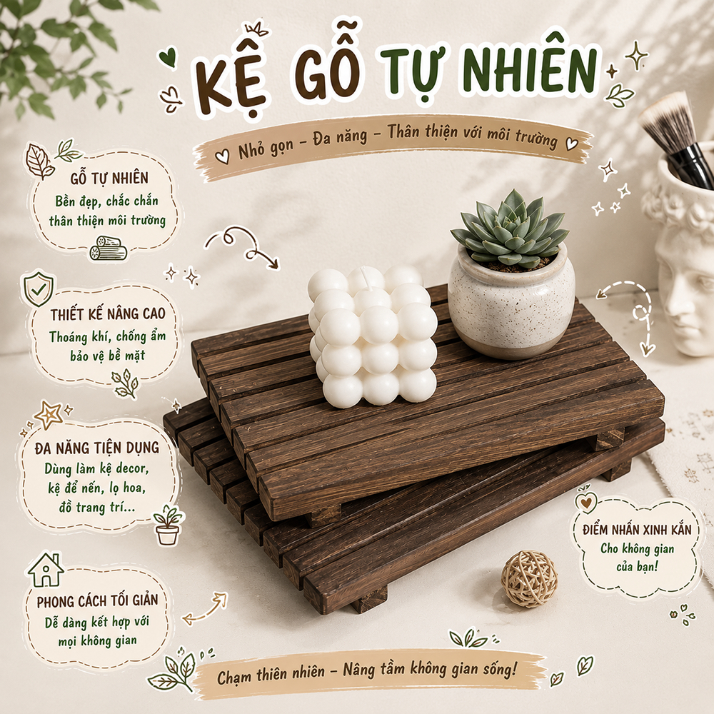 Kệ để cốc, để đồ decor buffet, kệ để đồ nướng, kệ bánh.
