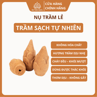 Nụ Trầm Hương Sạch Tự Nhiên Dùng Thác Khói, Xông Nhà (1 Nụ) - Mộc Trầm Hương MTH