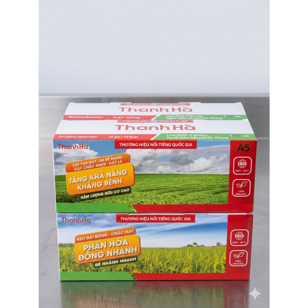💥 PHÂN BÓN LÁ HỮU CƠ THANH HÀ KH 20%HC – GIẢI PHÁP TĂNG TRƯỞNG & BẢO VỆ CÂY TRỒNG TOÀN DIỆN 💥
