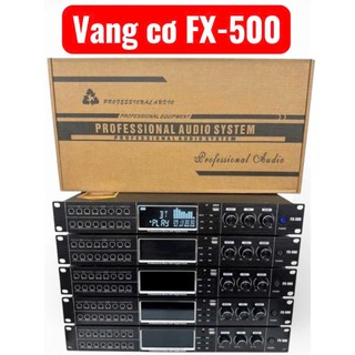 Vang Cơ Chống Hú AUDIO FX-500, 10 Chế Độ Chỉnh Echo, Chỉnh Treble, Mid, Bass Của Mic, Nhạc, Âm Thanh Trung Thực
