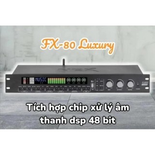 Vang Cơ FX80 LUXURY - Vang Số Karaoke Chống Hú Rít Hiệu Quả, Tiếng Reverb Cực Chuyên Nghiệp,  Echo Mềm Mịn