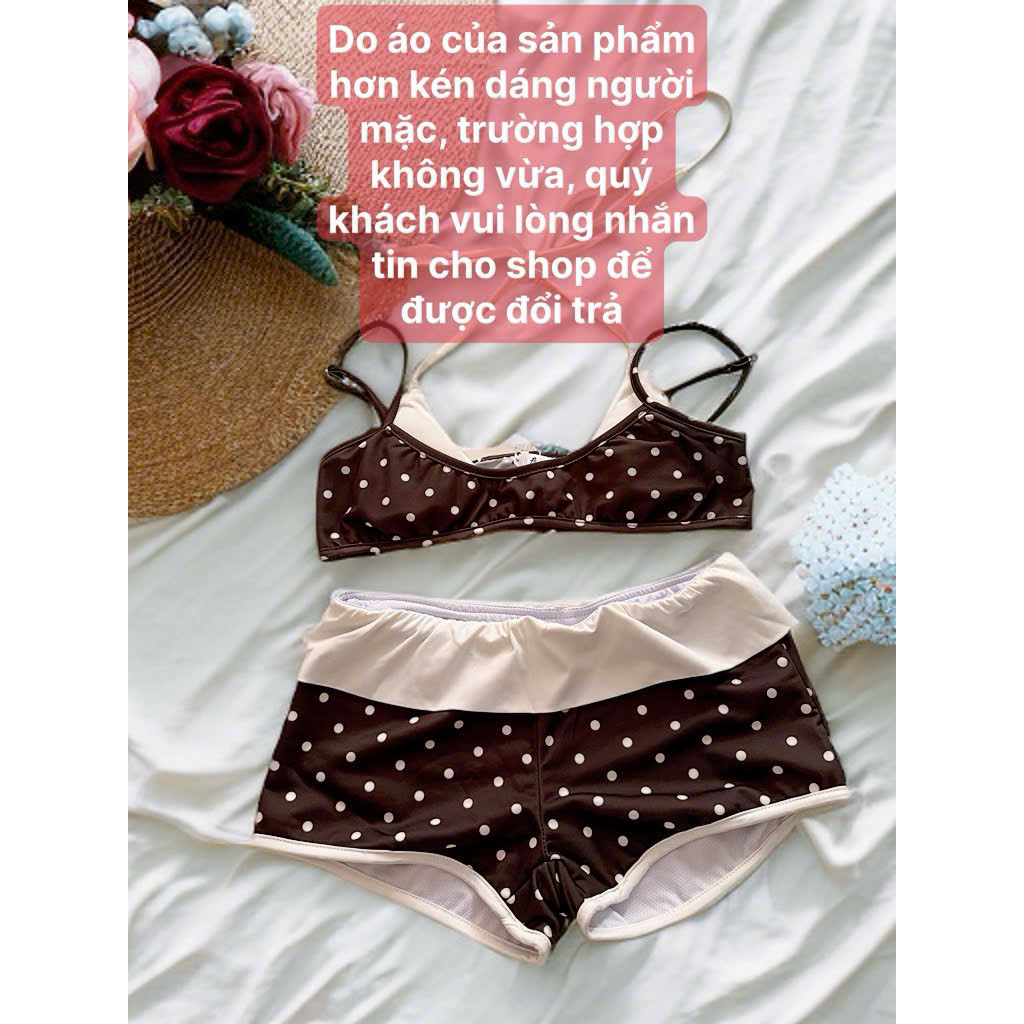 Set bikini (Sẵn mút), set đồ bơi 2 chi tiết Coco Muse - Mẫu mới 20