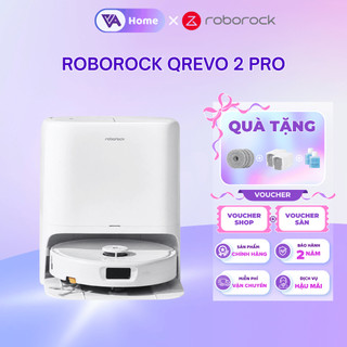 [ROBOROCK] Roborock Qrevo 2 pro robot hút bụi lau nhà lực hút 25.000Pa - Quét lau sát mép - Bh 2 năm