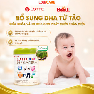 [COMBO] Sữa Bò Lotte Kid A+ Chính Hãng Lon 760G [ DATE T1/2028 ] – Giúp Bé Tăng Chiều Cao và Hấp Thu Dinh Dưỡng Tốt Hơn