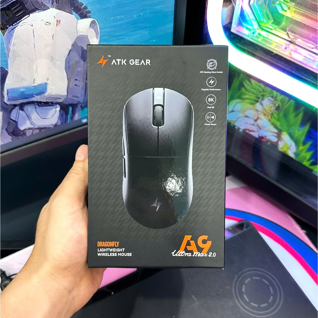 Chuột ATK Dragonfly A9 Ultramax 2.0 (Kèm sẵn receiver 8K) , giá rẻ nhất thị trường | BigBuy360 - bigbuy360.vn