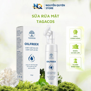 Sữa Rửa Mặt Kiềm Dầu OilFreex TAGACOS Chiết Xuất Rau Má & Lô Hội 150g