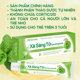 PACIFY Kem Xà Sàng Tử Chính Hãng, Hỗ Trợ Giảm Ngứa Da, Dị Ứng, Viêm Da Cơ Địa, Nấm Da, Muỗi Đốt 18g