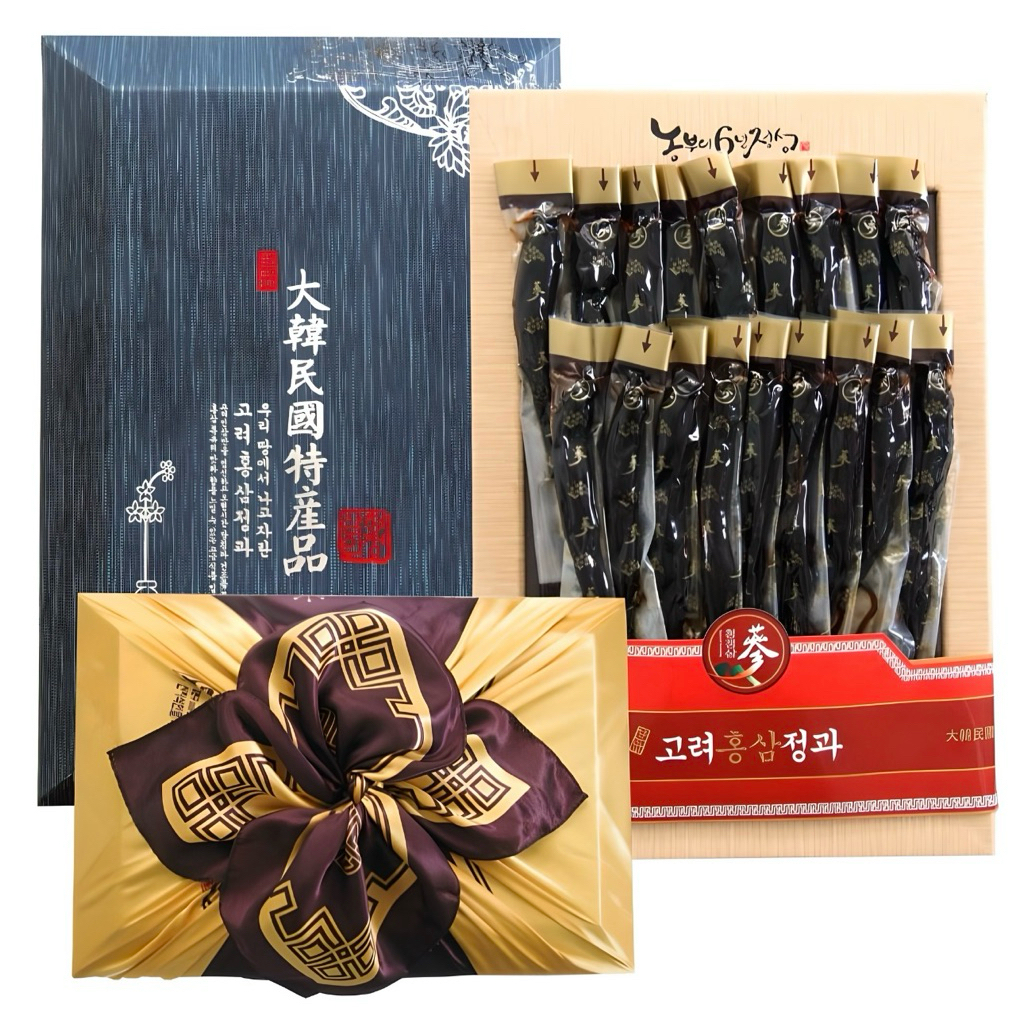 < Quà tặng cao cấp >Mứt nhân sâm đỏ Goryeo Jeonggwa Jeolpyeon, Hongsam Jeonggwa Practical