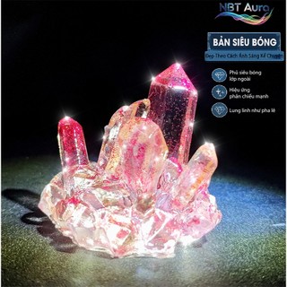 Tinh Thể Kim Tuyến Đỏ Hồng Ánh Sao