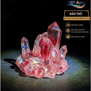 Tinh Thể Kim Tuyến Đỏ Hồng Ánh Sao