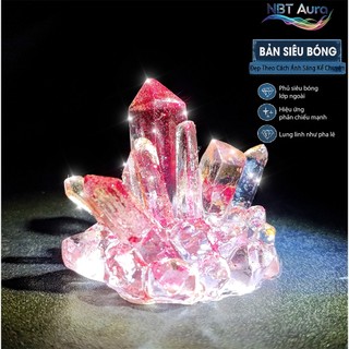 Tinh Thể Kim Tuyến Đỏ Hồng Ánh Sao