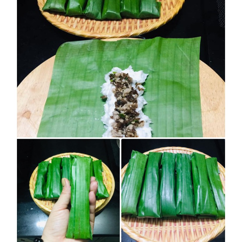 Lá chuối tươi sạch - Dùng gói bánh, gói xôi, làm giò chả...