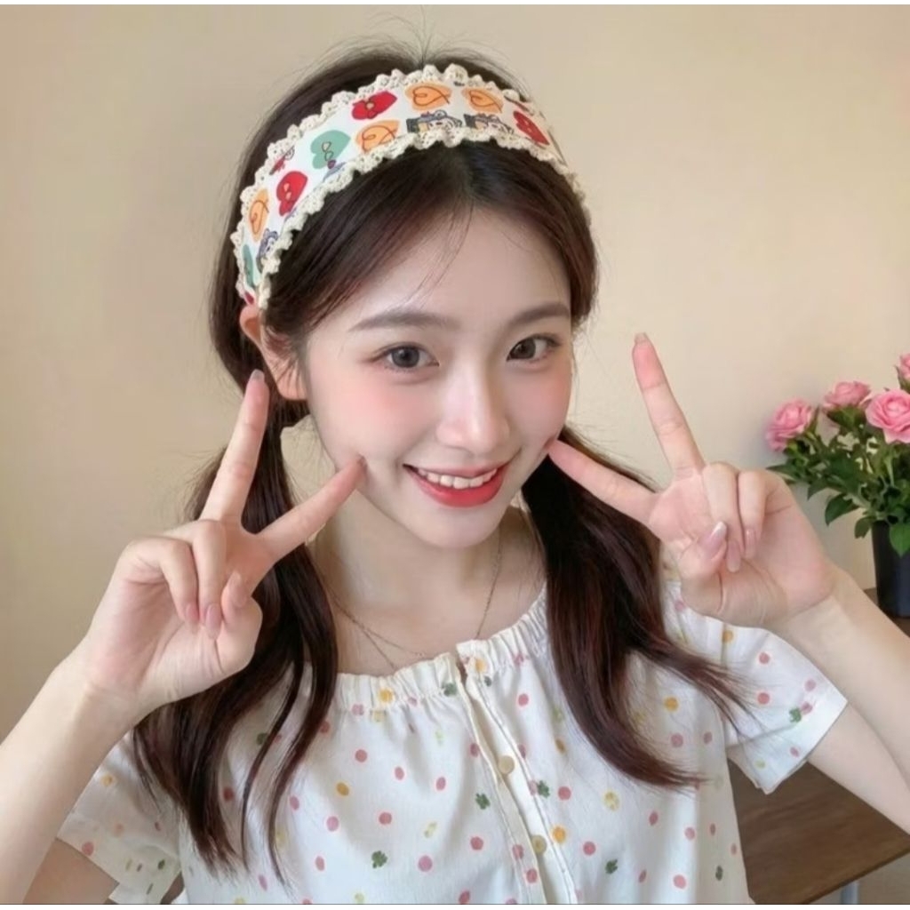 Miếng Dán Tóc Cute, Dán Mái, Giữ Tóc Gọn Gàng Xinh Xắn, băng đô dán tóc, cài tóc.