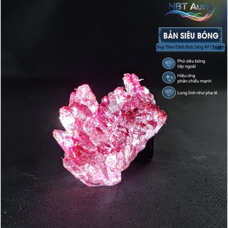 Tinh Thể Kim Tuyến Đỏ Hồng Ánh Sao