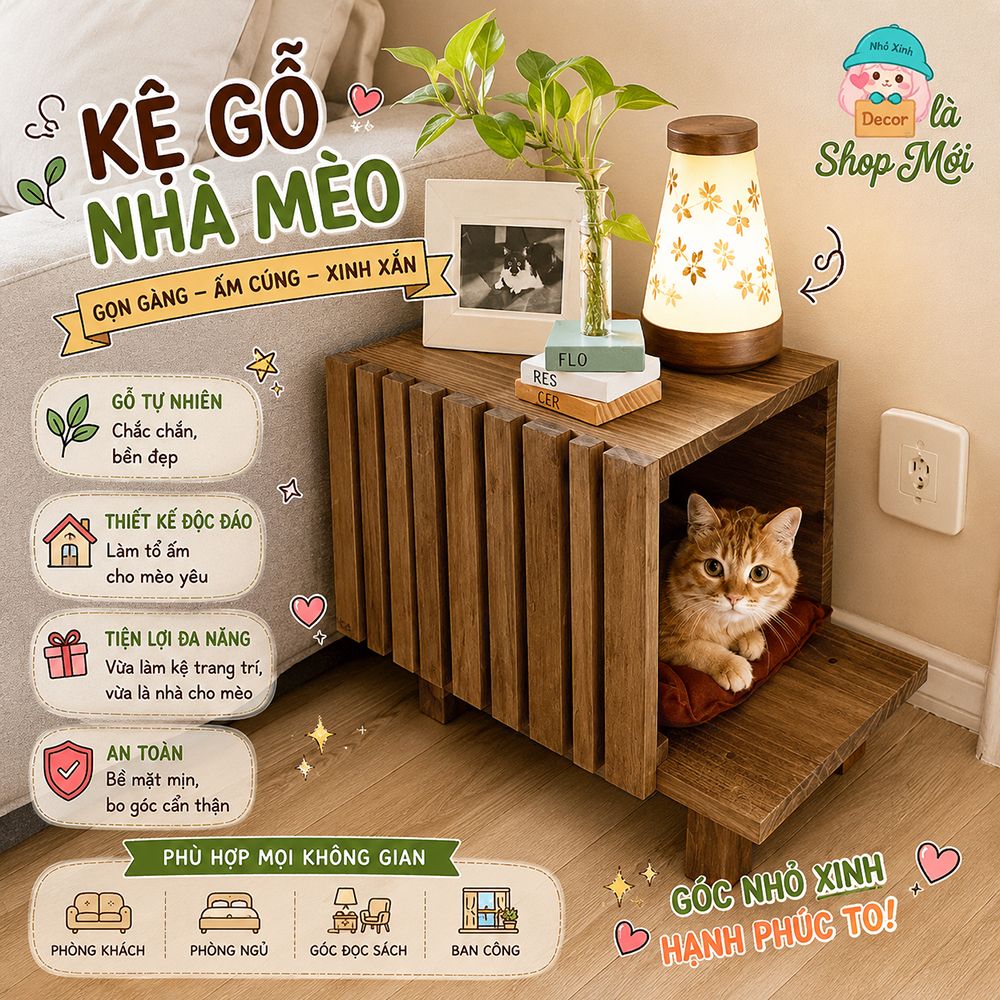 Nhà ở cho mèo, nhà cho cún con