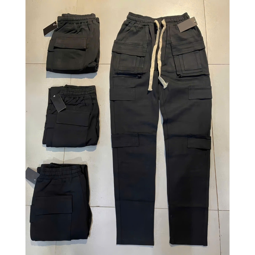 Quần Jogger 04 Nam Nữ Túi Viền Dây Vàng Dài Form Ôm Chất Vải Nỉ Umi Dày Dặn Thoáng Mát 04