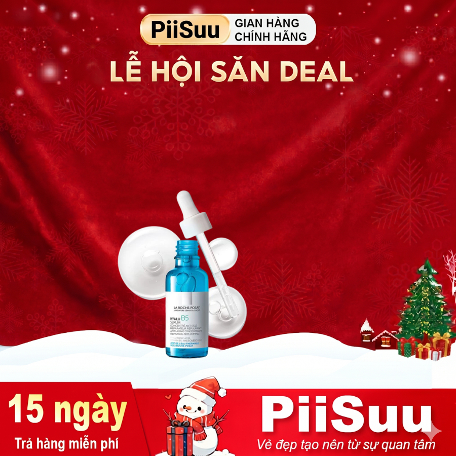 Serum Dưỡng Chất chuyên sâu giúp hỗ trợ quá trình tái tạo da La Roche-Posay HYALU B5 10ml