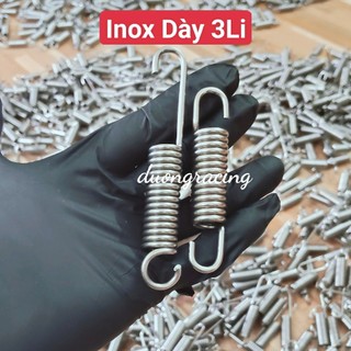 Lò Xo Chân Chống Xe Máy Inox 304 Dầy 3Li – Chống Rỉ Sét, Đàn Hồi Cao Cho Chân Chống Nghiêng & Đứng caoduongracing