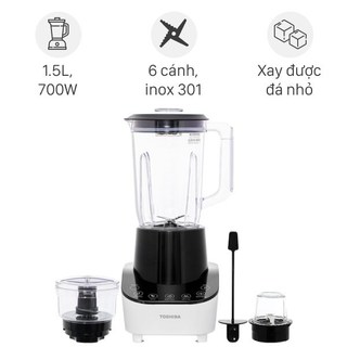 Máy xay sinh tố đa năng Toshiba BL-70GS1PV chính hãng 10% trưng bày mới Bảo hành 12 tháng chính hãng