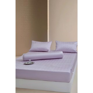 Bộ 4 món ga gối lụa băng MARK SIGNATURE M2T BEDDING - gồm 1 ga giường, 2 vỏ gối nằm, 1 vỏ gối ôm, mềm mại, mịn màng