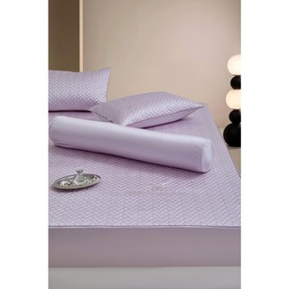 Bộ 4 món ga gối lụa băng MARK SIGNATURE M2T BEDDING - gồm 1 ga giường, 2 vỏ gối nằm, 1 vỏ gối ôm, mềm mại, mịn màng