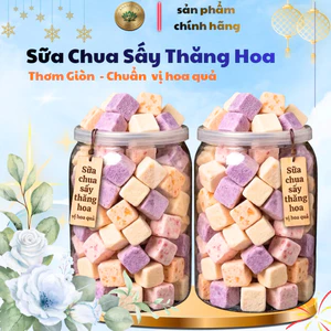Sữa chua sấy thăng hoa vị hoa quả không chất bảo quản túi 100g 250g tiện lợi