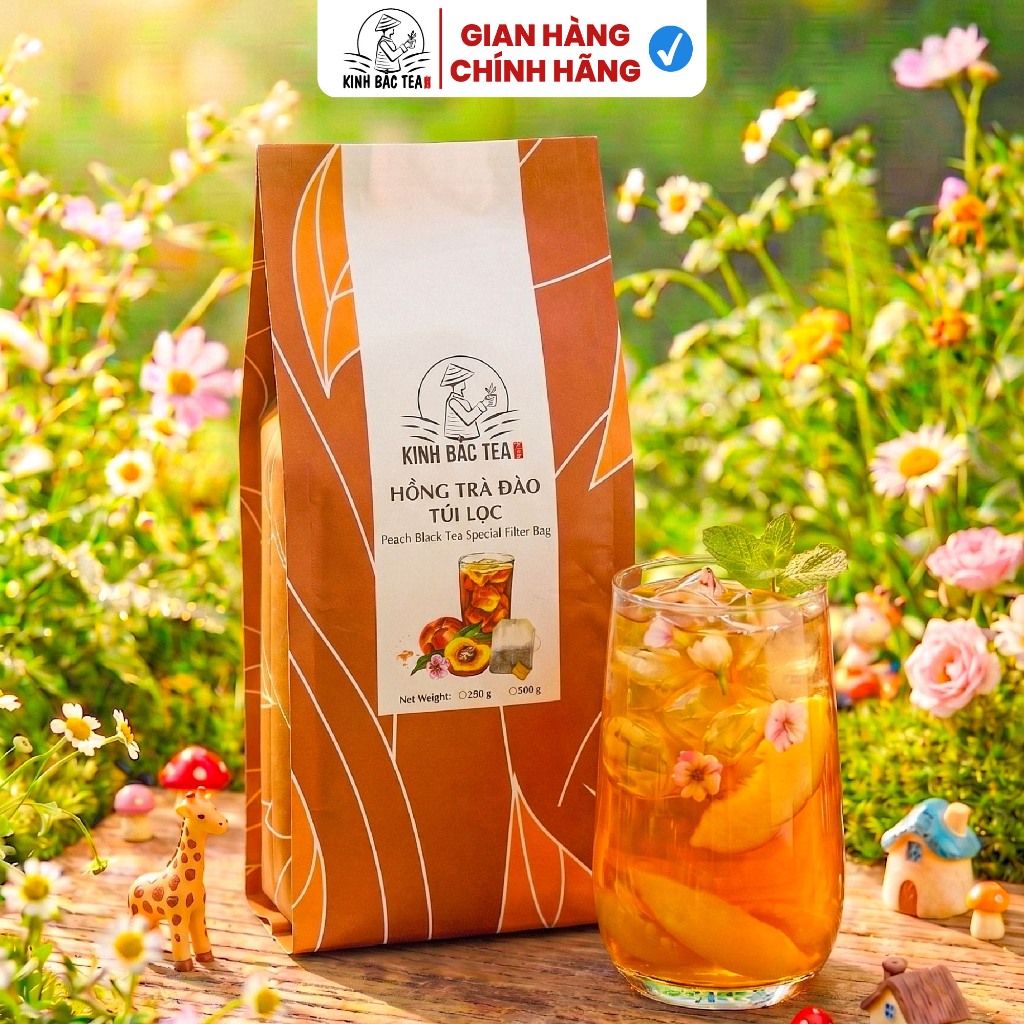 Trà Đen Kinh Bắc Bịch 500g - 250g (Đậm Đà Vị Trà - Trà Sữa Thơm Béo)