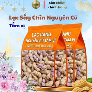 Lạc sấy nguyên củ tẩm vị [ loại A ] ăn vặt thơm ngon giàu chất dinh dưỡng tốt cho sức khoẻ
