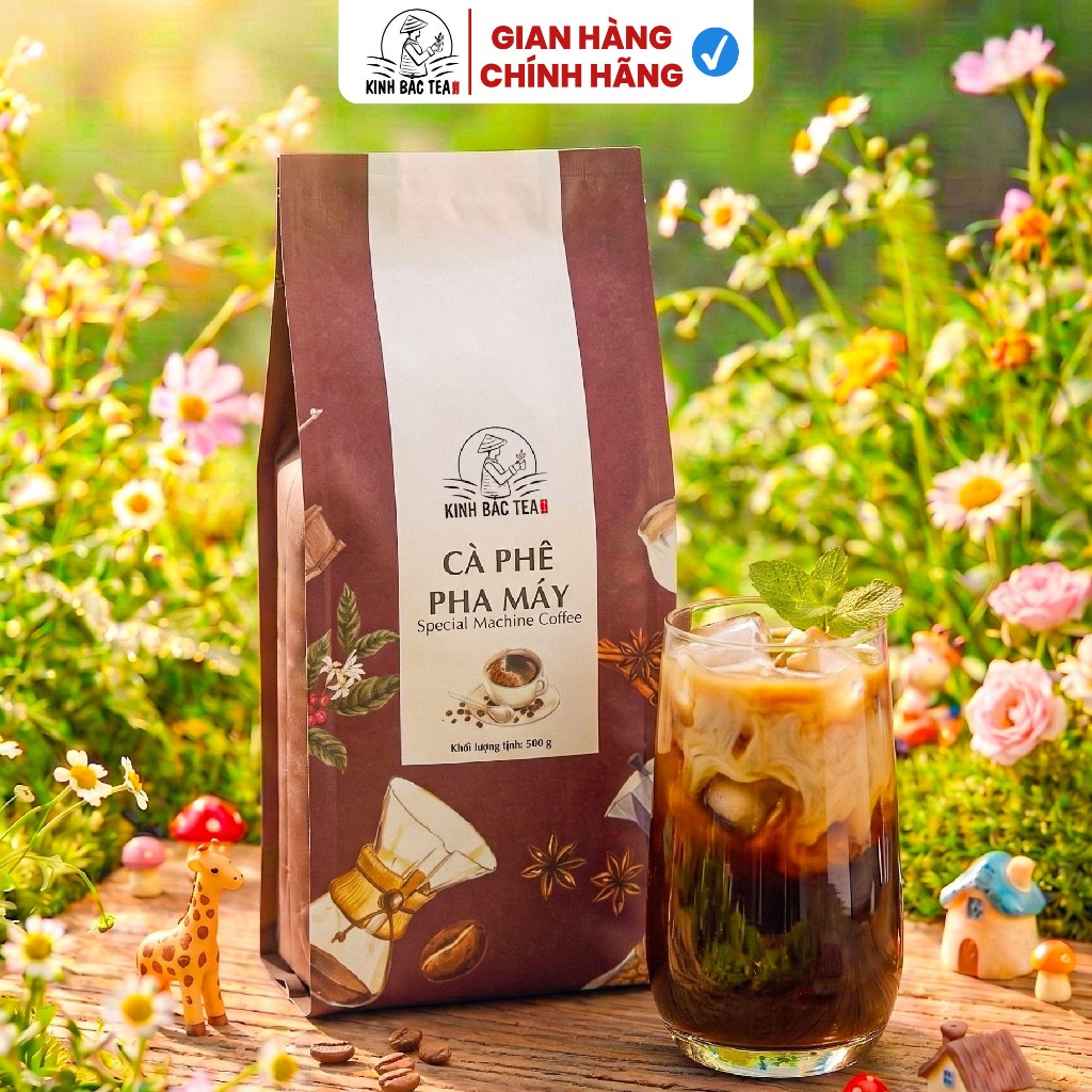 Cà Phê Kinh Bắc Bịch 500g (Hương Vị Chua Nhẹ, Thơm Đậm Vị)