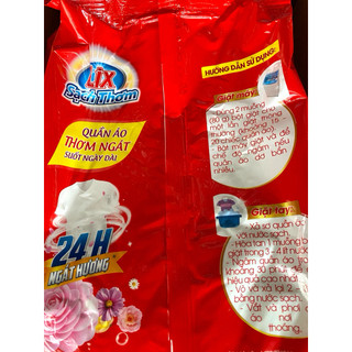 Bột giặt LIX sạch thơm 24h - gói 2kg