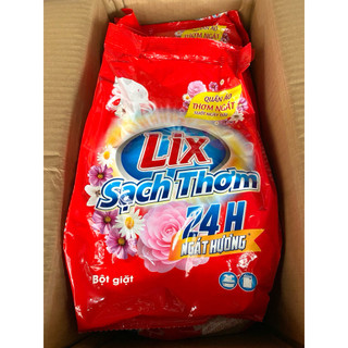 Bột giặt LIX sạch thơm 24h - gói 2kg