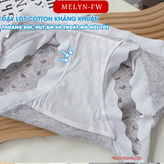 Combo 3 quần lót nữ cotton đáy kháng khuẩn MELYN-FW quần lót cao cấp co giãn chip nữ cạp vừa , FREE SIZE 50-65KG D98