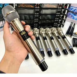 Micro Karaoke LMK AUDIO UR19S, UHF Bắt Sóng Tốt, Mic Hát Nhẹ Êm, Chống Hú Rít, Micro Chuyên Nghiệp, Độ Nhạy Âm Chuẩn