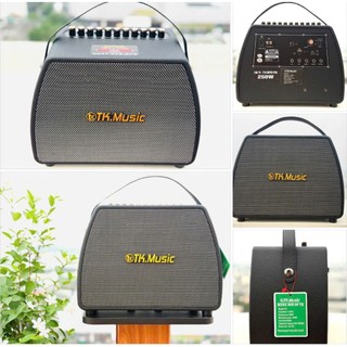 Loa Karaoke Sách Tay TK - T18 NEW Công Xuất 250W Cao Cấp, 2 Micro Không Dây, Âm Thanh Hiện Đại, Bass Êm Âm Thanh Cực Hay