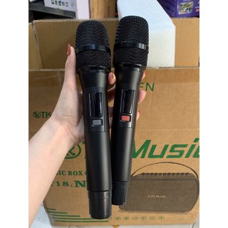Loa Karaoke Sách Tay TK - T18 NEW Công Xuất 250W Cao Cấp, 2 Micro Không Dây, Âm Thanh Hiện Đại, Bass Êm Âm Thanh Cực Hay