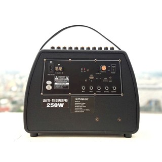Loa Karaoke Sách Tay TK - T18 NEW Công Xuất 250W Cao Cấp, 2 Micro Không Dây, Âm Thanh Hiện Đại, Bass Êm Âm Thanh Cực Hay