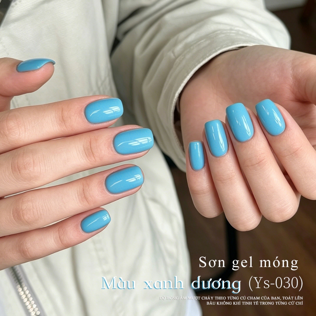 XEIJAYI 10ml - Sơn móng tay dạng gel màu xanh dương, bền màu và thích hợp để tự làm nghệ thuật vẽ móng tại nhà.