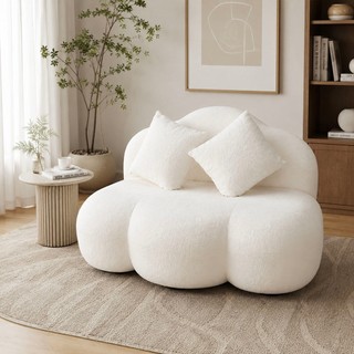 Sofa mây LoaLoaHome đa dạng kích thước chất liệu tặng kèm 2 gối vuông, tiện lợi xinh xắn, thích hợp decor phòng nhỏ