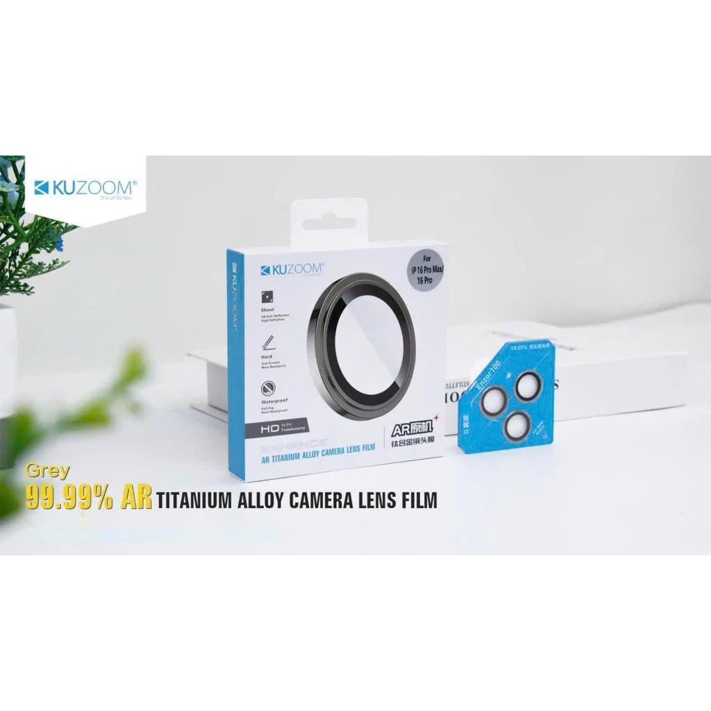 Lens Bảo Vệ Ống Camera Có Khung Trợ Dán Chính Hãng KUZOOM Dùng Cho IP-Viền Nhôm,Mặt Cường Lực | BigBuy360 - bigbuy360.vn