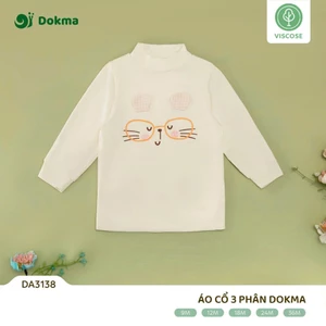 Áo Cổ 3 Phân Dokma Mỏng, Mềm Mịn Cho Bé DA2433 DA2559 DA3136 DA3138
