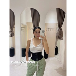 GIANG DONNA - Đai Nịt Bụng Latex Corset Định Hình Dáng Eo Dành Cho Nữ
