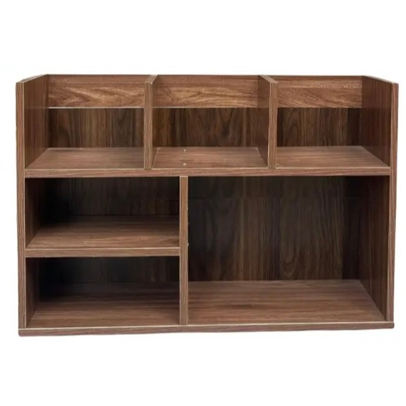 [MỚI] Kệ Sách Gỗ 3 Ngăn, Kệ Hồ Sơ, Để Bàn Học Tập, Giá Để Tài Liệu, Decor Phòng Học, Chống Ẩm Mốc