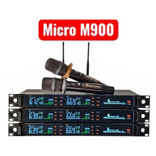 Micro Không Dây JBprosound M-900 Hát Hay Cho Karaoke Gia Đình, Kinh Doanh, Sân Khấu, Bắt Âm Cực Chuẩn, Chống Hú Rít 99%