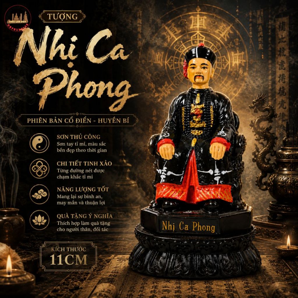 Tượng Trang Trí Phong Nhị Ca Cao 11cm Mẫu Mới Phù Hợp Để Bàn Làm Việc và Làm Quà Tặng ý Nghĩa