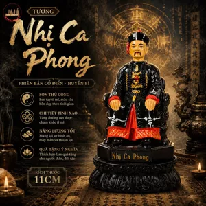 Tượng Trang Trí Phong Nhị Ca Cao 11cm Mẫu Mới Phù Hợp Để Bàn Làm Việc và Làm Quà Tặng ý Nghĩa