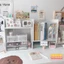 Kệ Sách Gỗ 3 Ngăn, Kệ Hồ Sơ, Để Bàn Học Tập, Giá Để Tài Liệu, Decor Phòng Học, Chống Ẩm Mốc