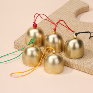 set  5 Chuông gió, chuông lắc  bằng đồng trang trí nhà cửa, chuông treo cửa, chuông giáng sinh Christmas