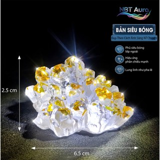 Tinh Thể Vàng Gold Ánh Kim - Golden Vein Luxury Crystal