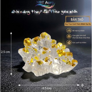 4 Tặng 1 Tinh Thể Vàng Gold Ánh Kim - Golden Vein Luxury Crystal