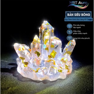Tinh Thể Vàng Gold Ánh Kim - Golden Vein Luxury Crystal